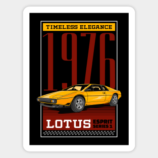 1976 Lotus Series 1 Car Magnet